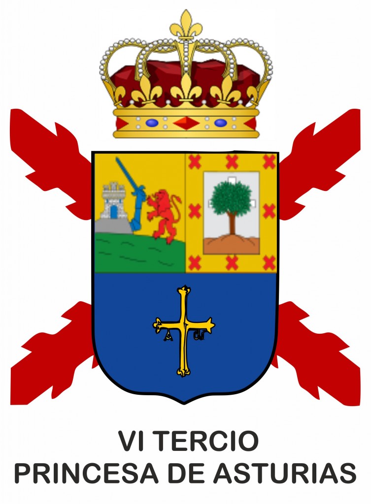 ESCUDO VI TERCIO Principe de Asturias1